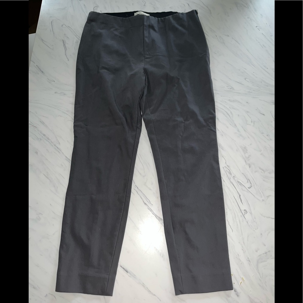 Lark & ro gray skinny pants slim trouser stretch 14